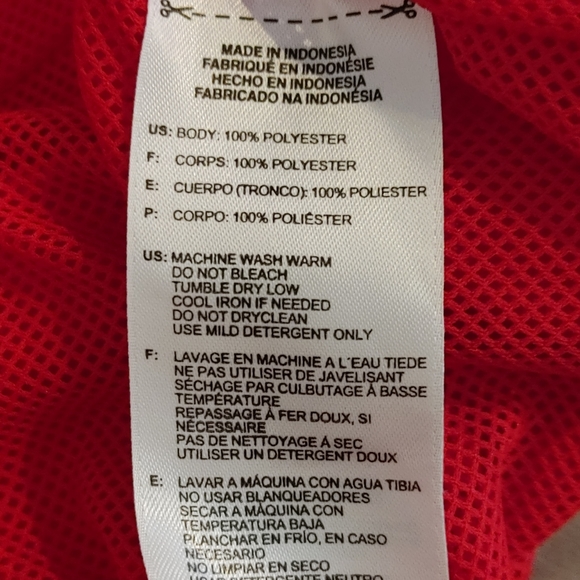 ADIDAS MENS DRIVE 2 WINDBREAKER FULL FRONT ZIP JACKET WITH STOWAWAY HOOD, RED M - Picture 13 of 14